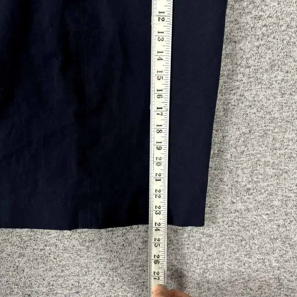 Ralph Lauren Black Label Women's Size 4 Dark Blue Cotton Pencil Skirt